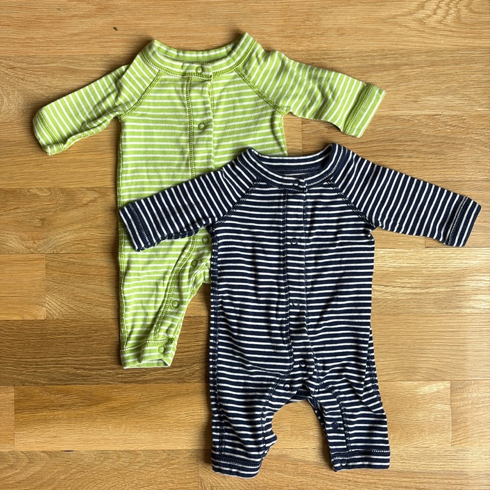 HANNA ANDERSSON | SET OF 2, STRIPED ONESIE